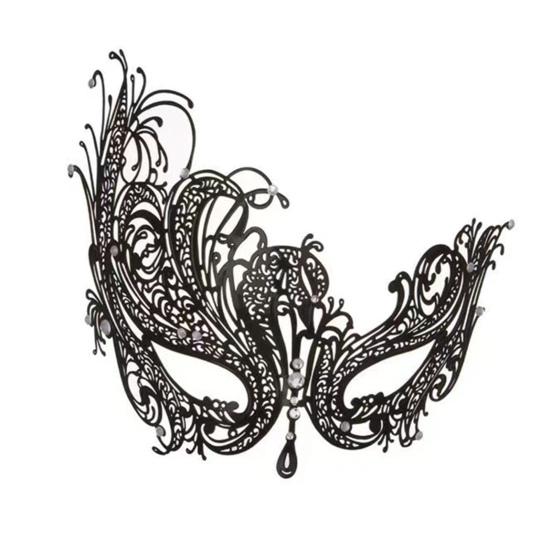 Маскарадная подушка для лица, маскарадный костюм Марди Гра, металлическая подушка для глаз со стразами на Хэллоуин для карнавала, вечеринки, сувениры