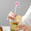 Flower Silicone Straw Covers Cute Flower Shape Straw Toppers Reusable Dust-Proof Straw Caps Cup Accessories