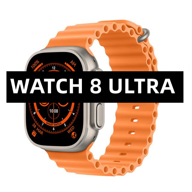 Watch 8 Ultra Smart Watch Men Gps NFC Series8 Smartwatch Водонепроницаемые спортивные часы с беспроводной зарядкой для Apple Watch