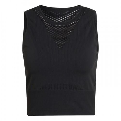 Adidas Womens/Ladies Aeroknit Cropped Vest Top