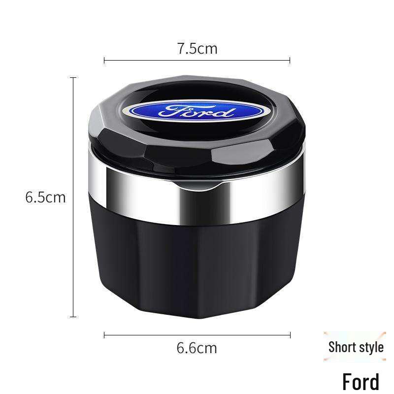 Ford Raptor Bronco Высокоогнестойкая Светящаяся Крышка Пепельницы для Салона Автомобиля