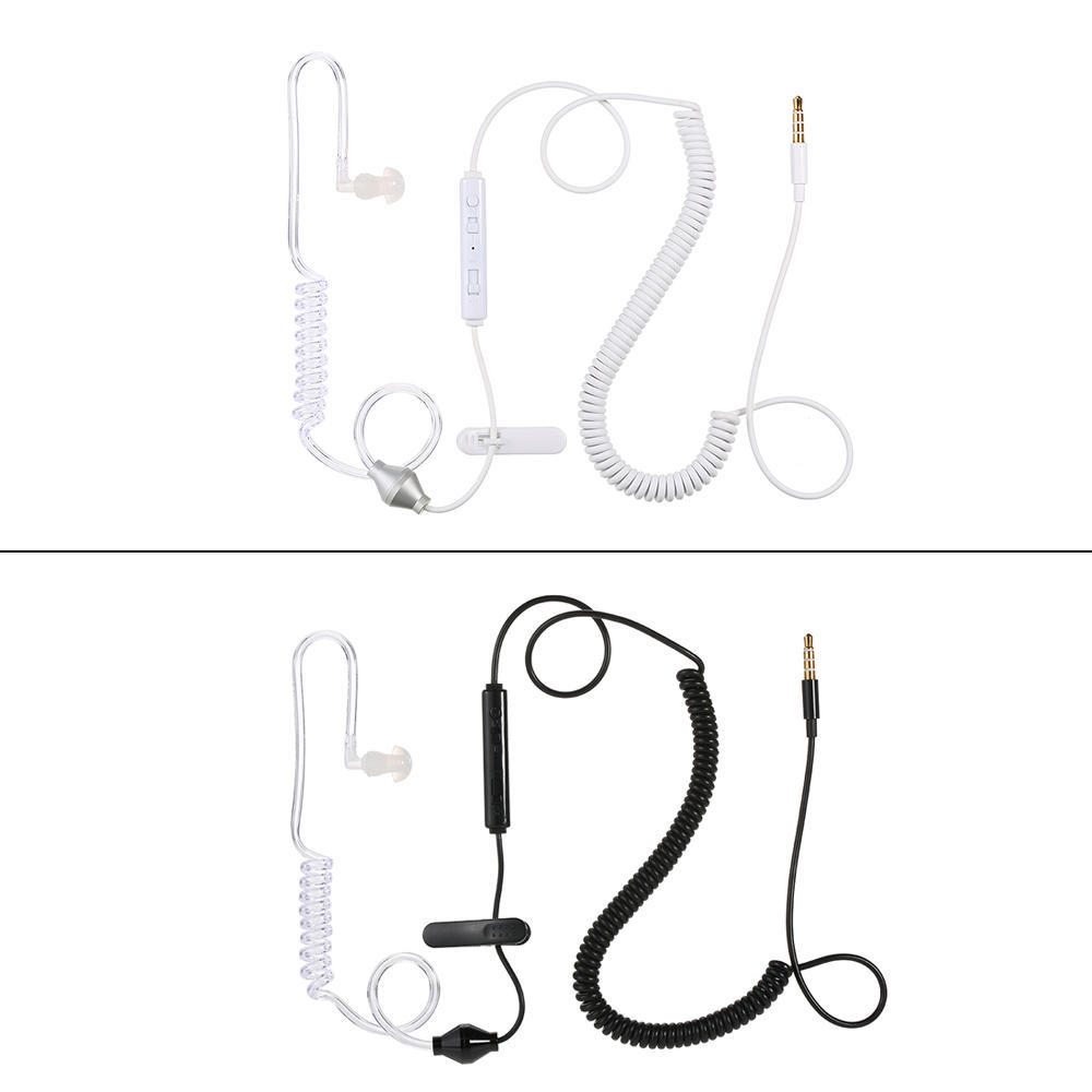 Умные интеллектуальные многофункциональные наушники с защитой от излучения, одноушные наушники с крючком, стерео штекер 3,5 мм