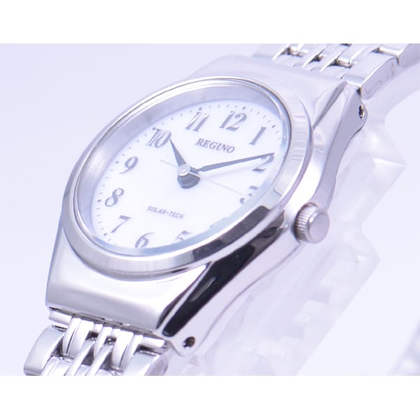 Citizen Женщины RS26-0043C ( Смотреть REGUNO женские) Круглые часы из серебристой нержавеющей стали, аналоговые