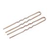 50Pcs Hair Sticks Silver Color Plated U Shape Hair Pins Needles Base for DIY Making Women Bride Jewelry Head Jewelry