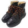 Pristine HERMES short boots FRESH Logo lace-up black leather mens 41.5 Used
