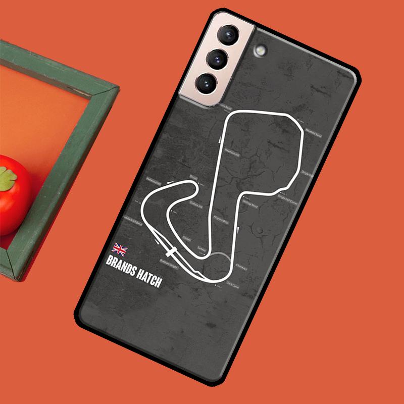 Чехол с трассой Формулы 1 F1 Racing Circuit для Samsung Galaxy S23 S22 Ultra S20 FE S21 Ultra Note 20 S8 S9 S10 Note 10 Plus