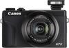 Цифровая 4K-камера для влогинга Canon PowerShot G7X Mark III, поддержка вертикального 4K-видео с Wi-Fi, NFC и 3,0-дюймовым сенсорным откидным ЖК-экраном, Черный