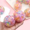 Squishy Rainbow Bead Stress Ball TPR Sensory Fidget Ball New Squeeze Toy  Party Favors