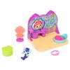 Dollhouse MerCat Spa Room Playset MerCat Toy Figures Surprise Toys Dollhouse Furniture Kids Toys for Girls Boys Ages Gabby's & 3+