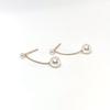 (925 Silver_Swallow Pearl) Drop-to-Pearl Earrings Crystal Earrings Luxury Earrings Bling Cubic