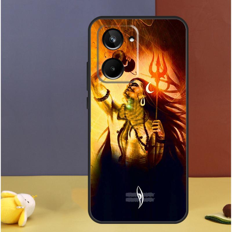 Lord Shiva Hindu God Buddha For Realme C25s C21Y C33 C55 C11 C15 C30 C53 C51 GT Neo 5 GT3 GT5 9 10 11 12 Pro Plus Case