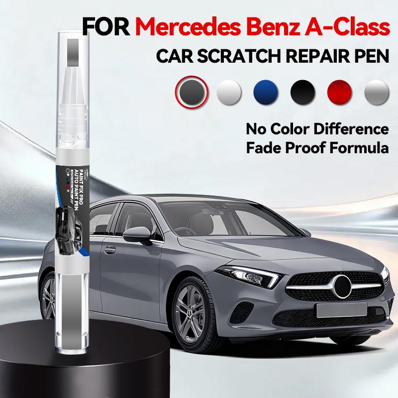 Для Mercedes Benz A-Class 1997-2025 W169 W176 W177 Ремонтный маркер для краски Подкрашивание Удаление царапин Сделай сам Автоаксессуары Черный Белый 7s