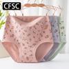 CFSC Women's Large Size Underwear Floral Print Underwear
