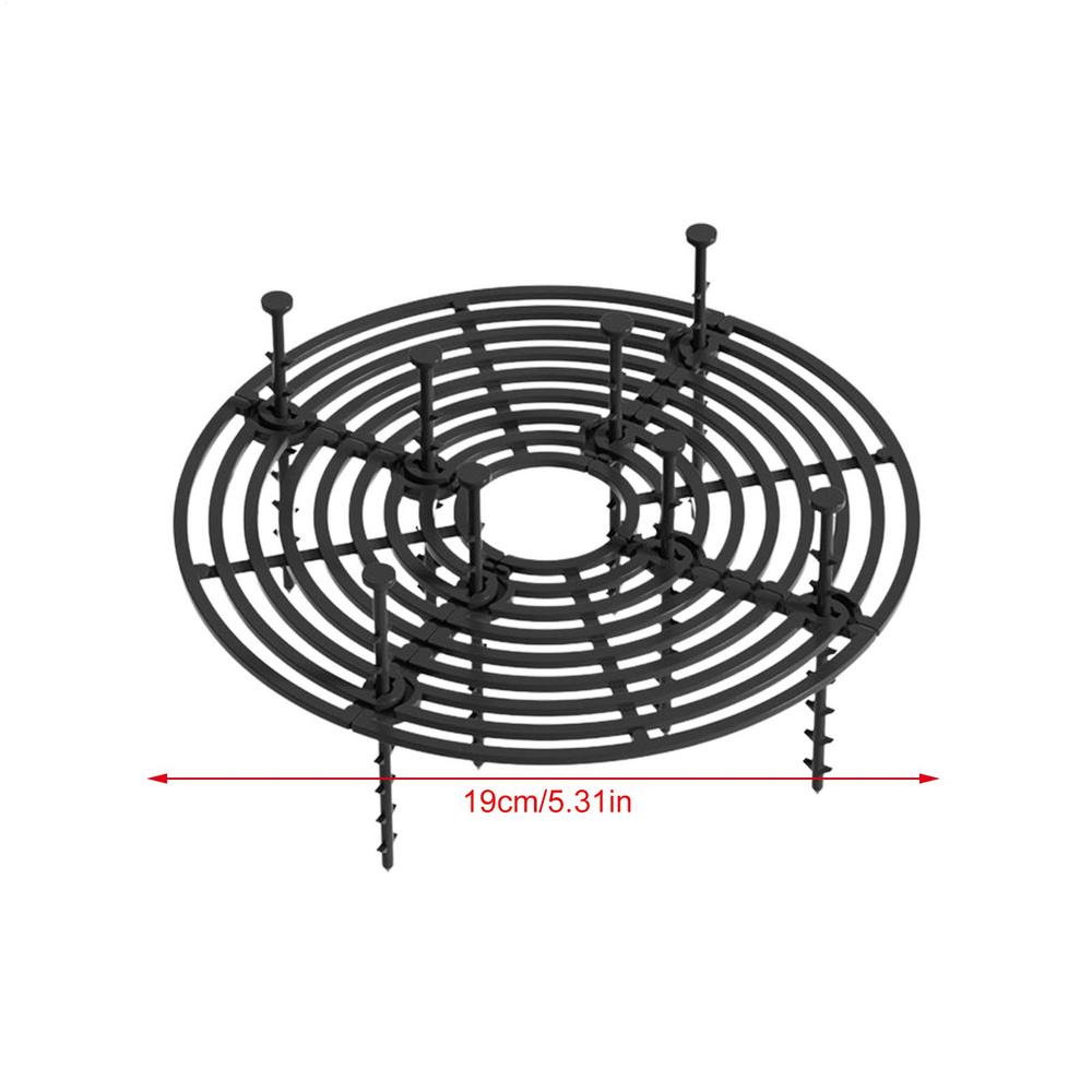 1 шт. Защита почвы для горшка с растениями с гвоздями Решетка для горшка с растениями Крышка для цветочного горшка Безопасность детей Мыши Сад Дом Защита растений Отпугивает кошек