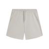 Li Ning Badfive 2022 Shanghai City Limited Series Hoody Solid Color Loose Drawstring Shorts Men shorts Khaki AKSSA75-1