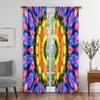 Абстрактная красочная калейдоскопическая текстура Детская светонепроницаемая оконная штора для гостиной, спальни, ванной комнаты, кухни, двери, шкафа, крючки