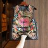 Women's High-Grade Acetate Chinese Style Embroidered Vest - Spring/Autumn Layered Waistcoat
