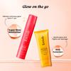 Foxtale Золотое Сияние Дуэт | Солнцезащитный крем с SPF 50 и Увлажняющий крем Super Glow | Витамин С, Ниацинамид и Пептиды | Осветляет, Увлажняет, Предотвращает Загар