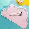 Easy Cleaning Children Place Mat Cloud Shape Kids Plate Mat New Dinnerware Pad  for Kids Dining