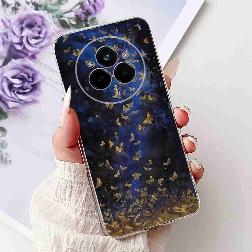 Чехол для Realme 14 Pro 5G RMX5056 Новый модный стиль Мягкий силиконовый чехол из ТПУ для Realme 14Pro+ 14Pro Plus 5G RMX5051 Защитный корпус-бампер