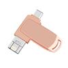 Металлическая USB-флешка OLOEY OTG