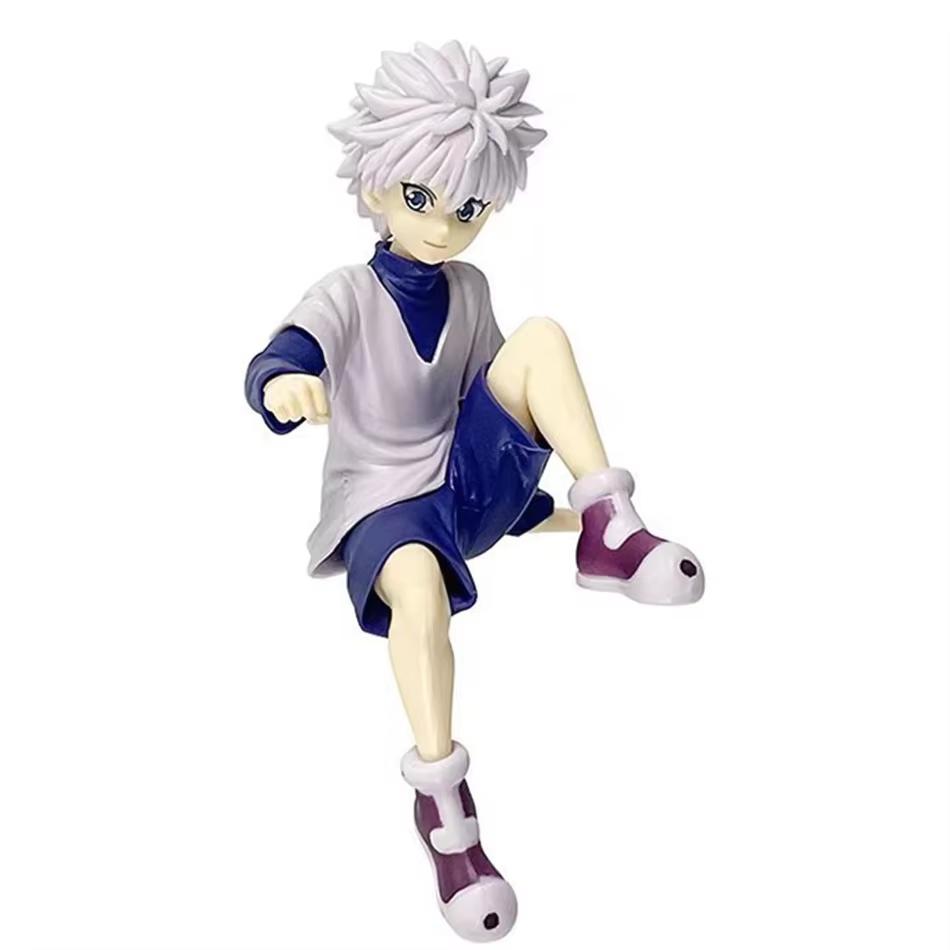 11.5-14см Полный рабочий день Охотник Аниме Ручная работа Сысо Сяоцзе Кулоло Сидящий персонаж Ручная работа ПВХ Модель Украшение Подарок на день рождения