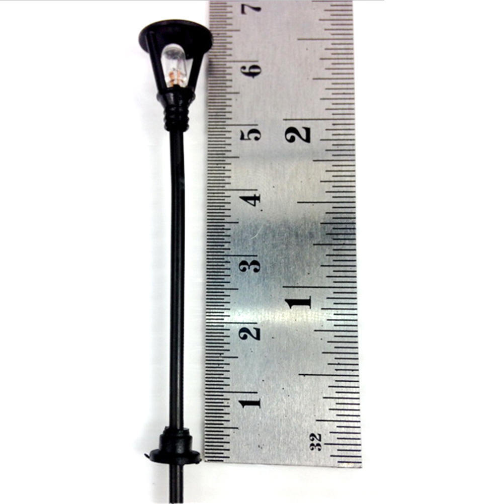 Модель строительного песочного стола Уличный фонарь Мох Микро-Пейзаж Декоративный уличный фонарь