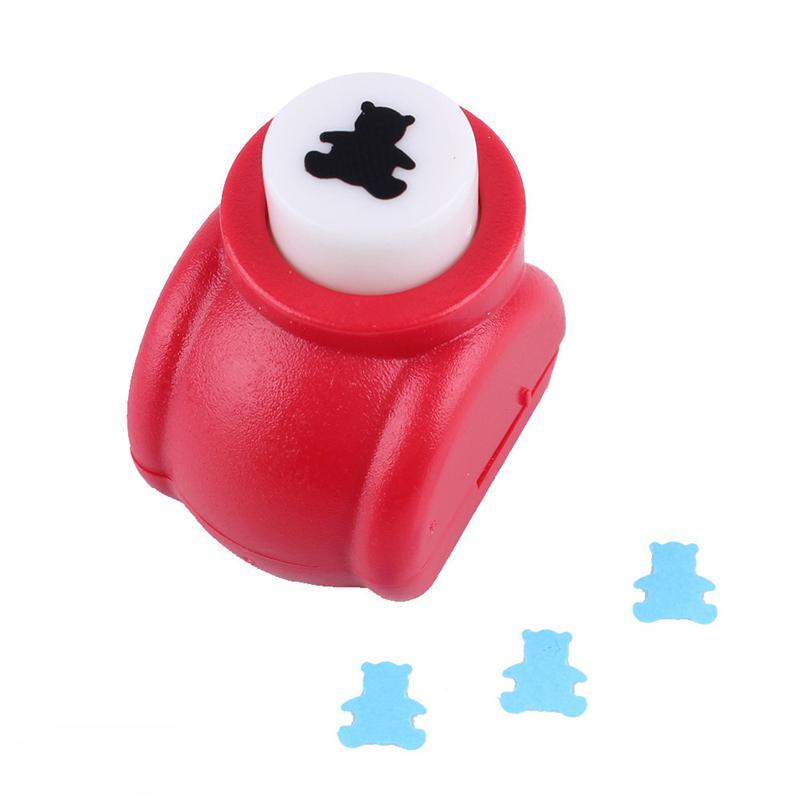 1 шт. цвет корпуса случайный мини-дыроколы для скрапбукинга, резак ручной работы, открытка, ремесло, печать, сделай сам, цветок, бумага, ремесло, дырокол, форма дырокола