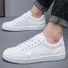 Мужская обувь Street Board Shoes Men Korean Version of The Student Men's White Shoes, Fashion Casual Shoes Tide Shoes