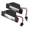 2pcs Car SMD 18 LED License Plate Light Fit for Pathfinder R51 022005082010