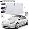 Car Windshield Sun Shade Covers Visors Auto Front Window Sunscreen Parasol Coche for Tesla Model 3 Y S X Sunshade