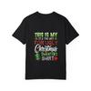 Christmas T Shirt White This Is My It S Too Hot for Ugly Christmas Sweaters Shirt Holiday Party Fun Gift for Men Women Christmas Celebration