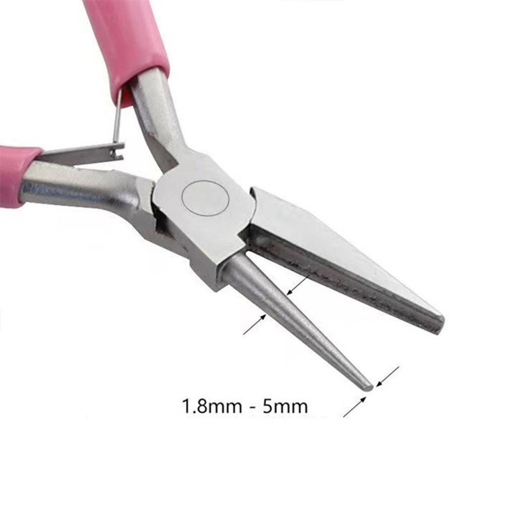 Стильные плоскогубцы для обмотки ювелирной проволоки, металлические плоскогубцы для бисероплетения, удобный и эффективный инструмент для изготовления ювелирных изделий