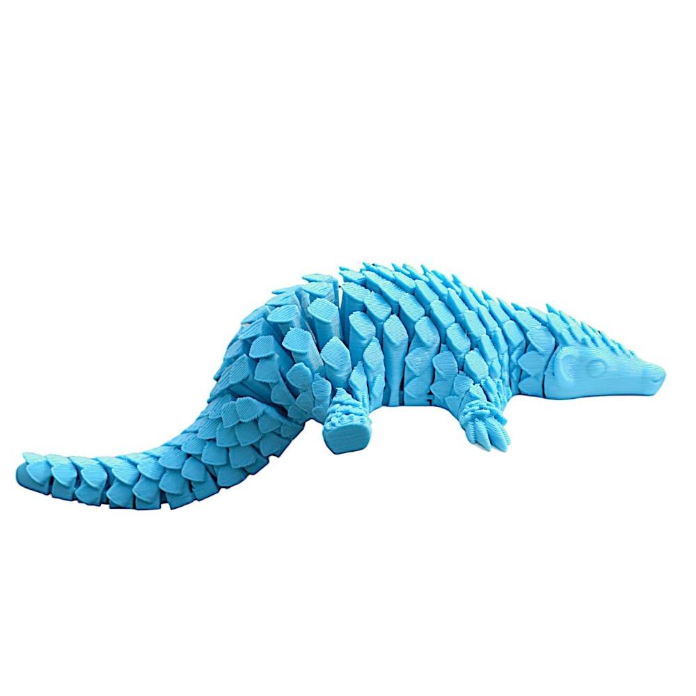 Realistic 3D Printed Pangolin Cartoon 3D Printed Pangolin Model Pangolin Ornament  Birthday Gift