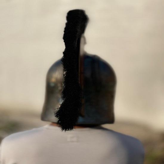 Средневековый Троя Шлем Ахиллеса Спартанский Костюм Шлем 300