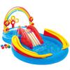 INTEX Rainbow Ring Play Center Oval Multicolor 297 X 193 X 135cm 57453 Japanese [Genuine Product] ME-7019