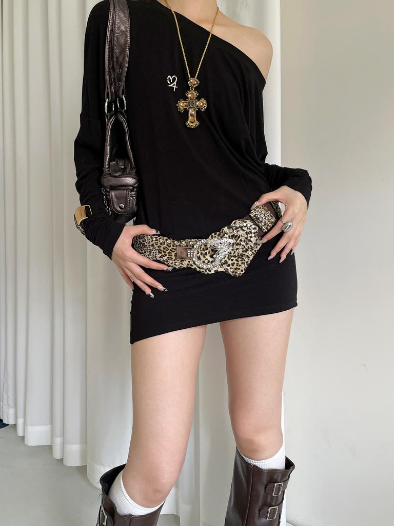 Retro Millennium Rivet Belt For Women Wide Version Of The Hipster Belt With A Sense Of Design In Brown