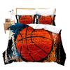 Cool basketball 3D high definition digital printing duvet set soft bedding