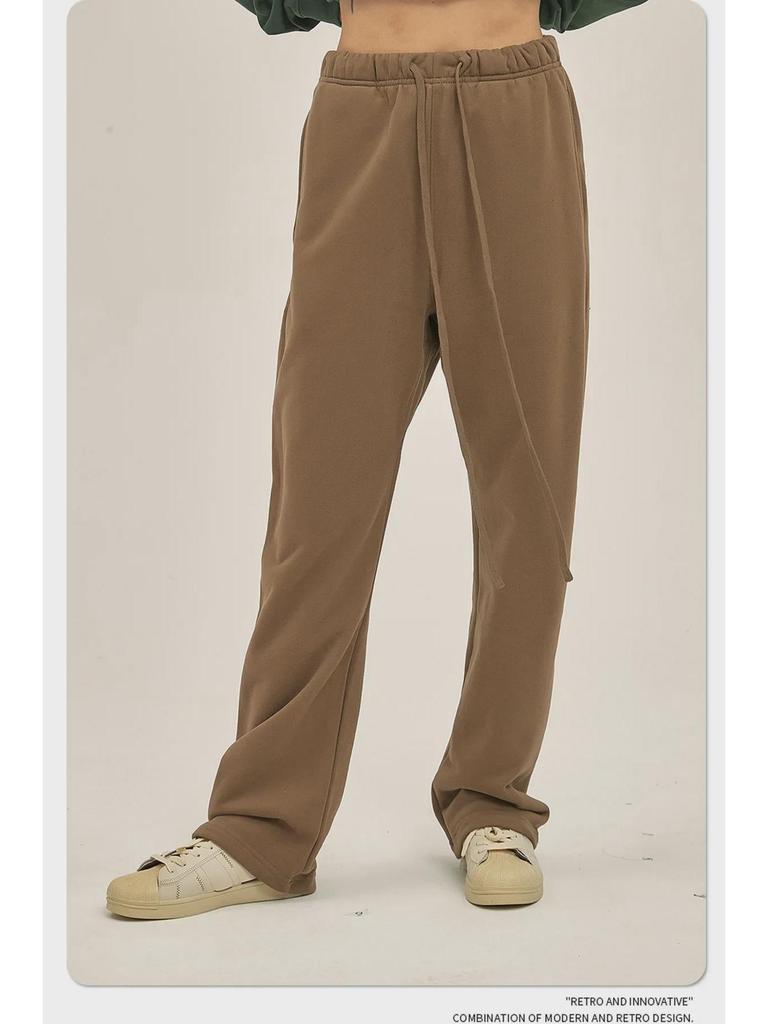 ARTIE Men's 2024 Velvet Drawstring Wide-Leg Trousers - Smith Street Fashion Style