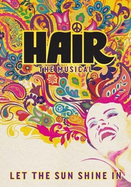 Hair Poster - The Musical - Musical Theatre - Broadway