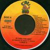 7inch Record LUKIE D - Is This The Way NONE Cali Bud 2001 Jamaica Reggae, Ska & Dub Used