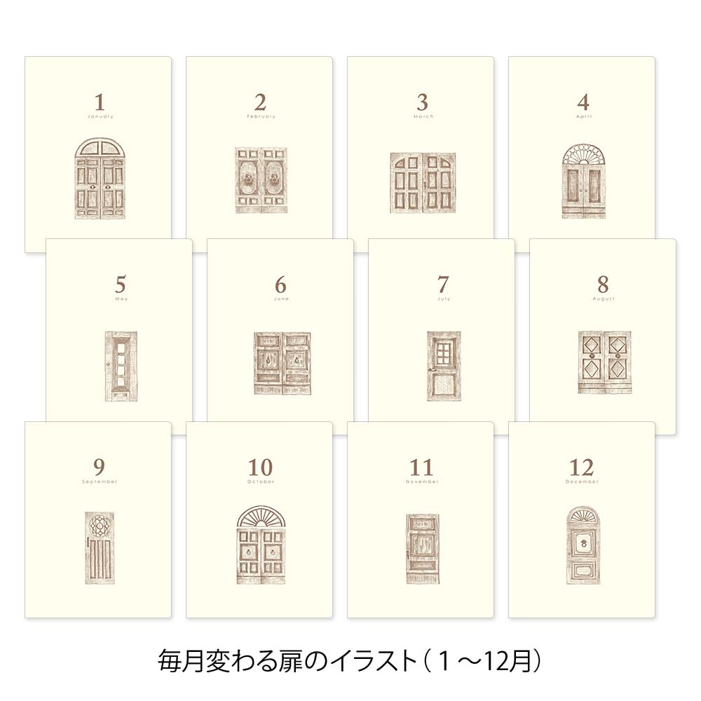 Дневник Midori, 3 года использования, Мини, Сине-фиолетовый, 12711006