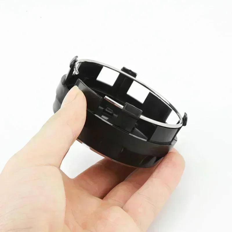 New 4pcs 75mm Black Red Raised Car Styling Wheel Center Cap Hub Covers Badge Car Accessories For Mercedes Benz AMG A0004000900