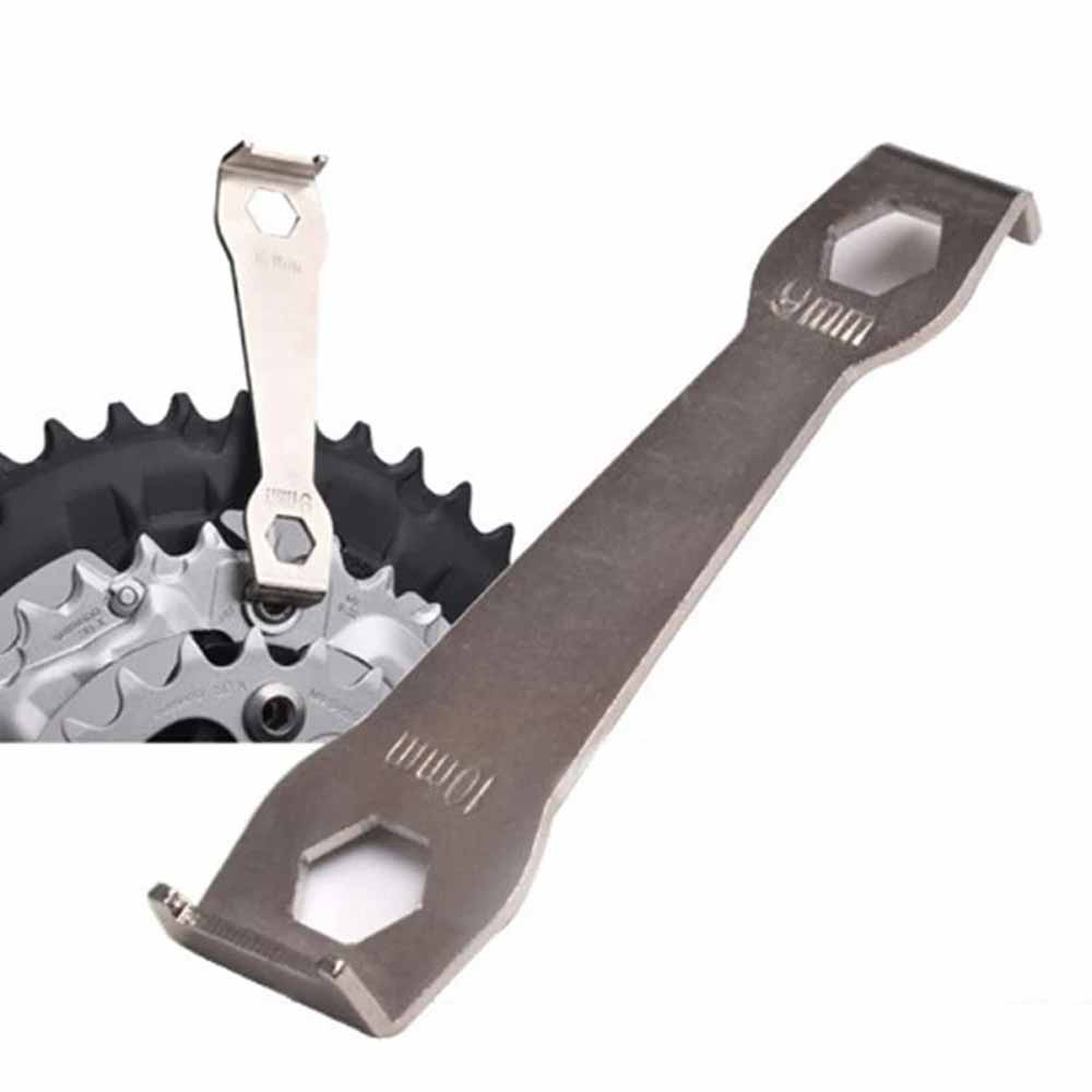 Ключ для крепления звездочки на шоссейном велосипеде, болты, ключ для крепления звездочки, ремонт велосипеда, снятие, установка, ручной инструмент, серебро