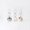 Lovely Cartoon Cat Keychain Cute Husky Keyring Car Key Holder Bag Pendant Earphone Camera Hanging Decoration