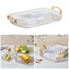 1Pcs For Kitchen Home Dining Room Bedroom Office Serving Tray Jewelry Perfume Cosmetics Holders