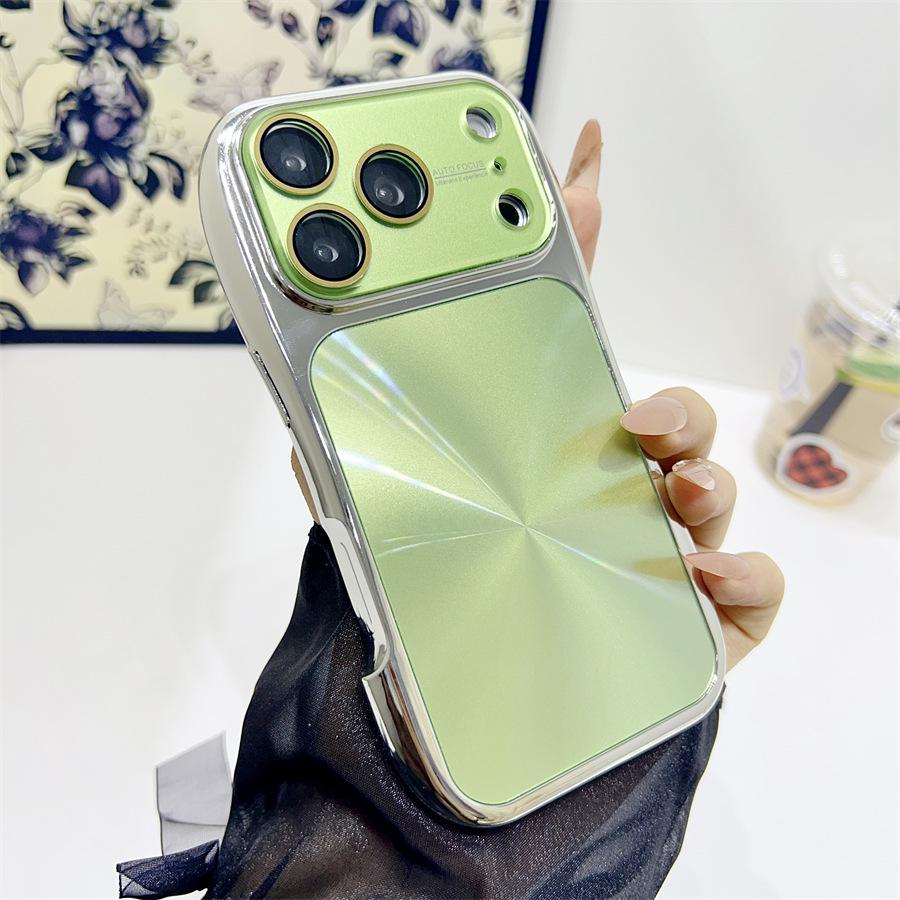 Тонкий противоударный чехол Aurora с гальваническим покрытием для iPhone 14/13 Совместим с Apple 17/16/15 Pro Max