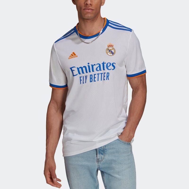 adidas Футбольная футболка Реал Мадрид Фан-версия Мужская Белая GQ1359