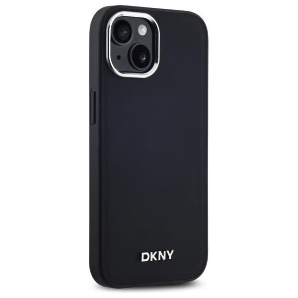 DKNY DKHMP14SPSCMCLK iPhone 14 6.1czarny/black hardcase Plain Logo MagSafe