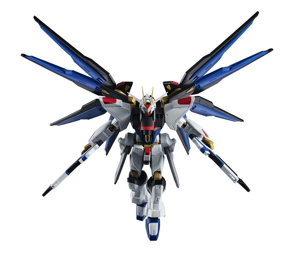TAMASHII NATIONS GUNDAM UNIVERSE Mobile Suit Gundam SEED DESTINY ZGMF-X20A STRIKE FREEDOM GUNDAM Approximately 150mm PVC & ABS Painted Movable Figure